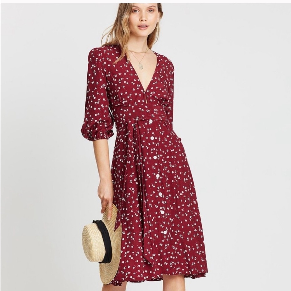 Faithfull TB  ❤️ REDUCED! Chloe Midi dress.